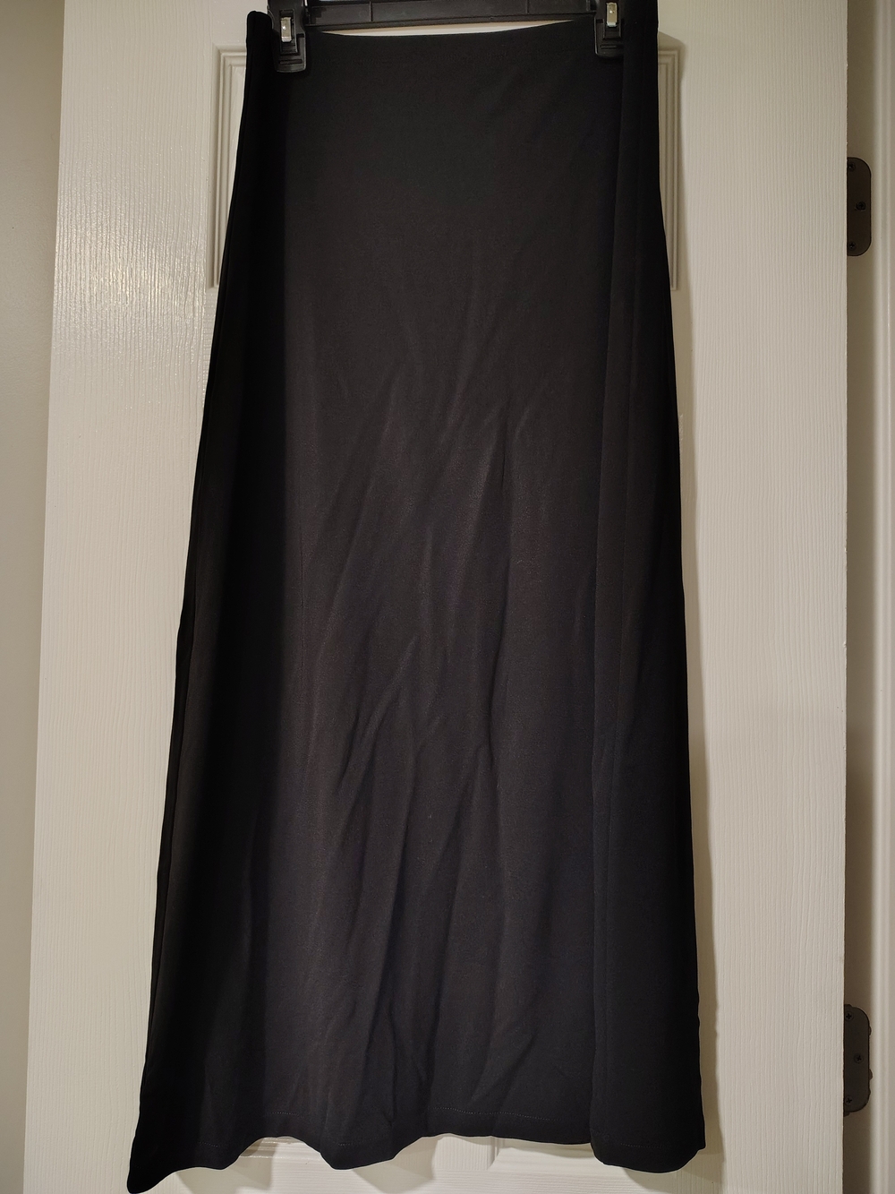 Chaus Black Maxi Skirt - Straight Silhouette